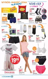 Gazetka promocyjna E Leclerc - Gazetka - ważna od 25.06 do 25.06.2023 - strona 6 - produkty: Top, Ser, Kapcie, Jaja, Biustonosz, Karp, Poszewka, Figi, Bokserki, Piżama
