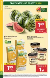 Gazetka promocyjna Stokrotka - Market - Gazetka - ważna od 07.08 do 07.08.2024 - strona 2 - produkty: Warzywa, Szynka, Farm Milk, Spichlerz Rusiecki, Owoce, Arbuz, Kiełbasa, Mięso, Mleko, Fa