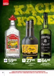 Gazetka promocyjna Topaz - Gazetka - Gazetka - ważna od 31.03 do 31.03.2021 - strona 6 - produkty: Pliska, Por, Whiskey, Tequila, Brandy