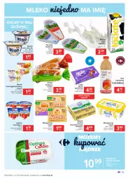 Gazetka promocyjna Carrefour - Gazetka Carrefour - Gazetka - ważna od 13.02 do 13.02.2021 - strona 13 - produkty: Sok, Ser, Twaróg, Piątnica, Rama, Bell, Jogurt, Optima Cardio, Serek homogenizowany, Lody, Serek, Sok jabłkowy, Optima, Margaryna, Chleb tostowy, Müller, Danio, Bella, Deser, Chleb, Jogobella, Kasia, Masło, Milka, Mleko