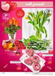 Gazetka promocyjna Carrefour - Gazetka Carrefour - Gazetka - ważna od 13.02 do 13.02.2021 - strona 34 - produkty: Pączek, Ser, Tulipan, Półka, Stock, Bukiet, Donut