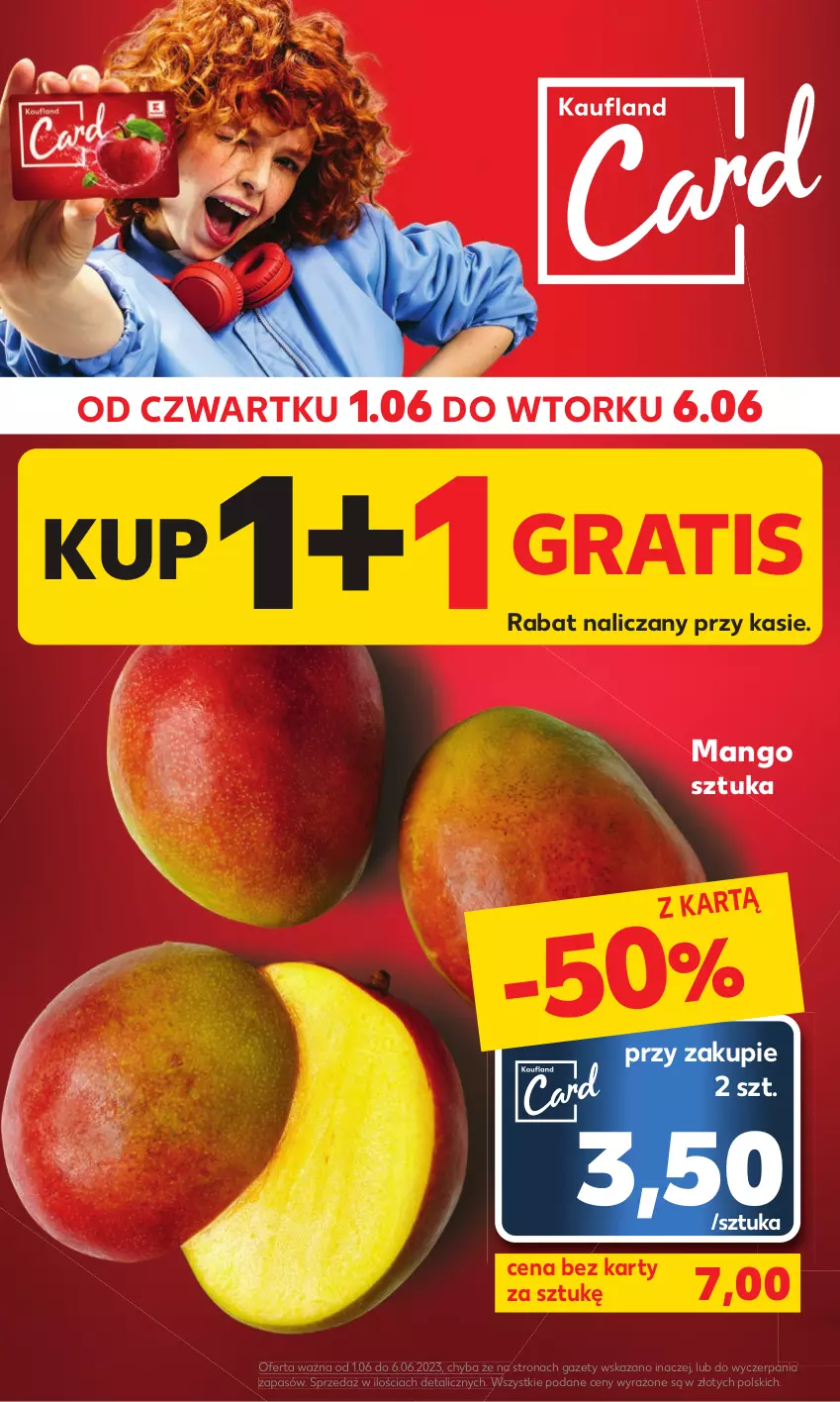 Gazetka promocyjna Kaufland - Mocny Start - ważna 05.06 do 06.06.2023 - strona 4 - produkty: Gra, Mango