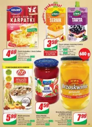 Gazetka promocyjna Dino - Gazetka - ważna od 15.10 do 15.10.2024 - strona 9 - produkty: Ser, Ryż, Mus, Karp, Dżem, Syrop, Brzoskwinie, Deser