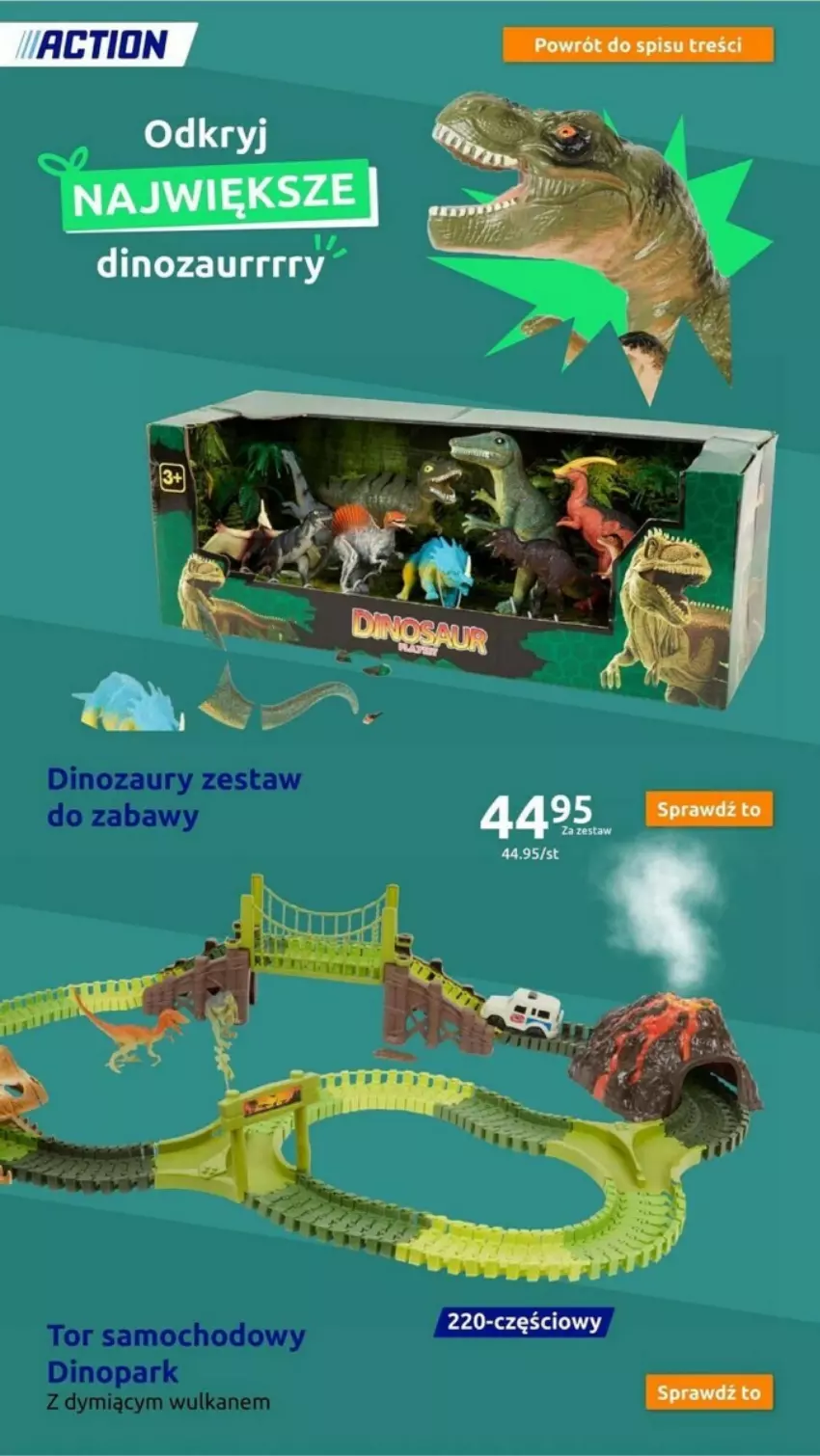 Gazetka promocyjna Action - ważna 15.11 do 21.11.2023 - strona 43 - produkty: Dinozaur