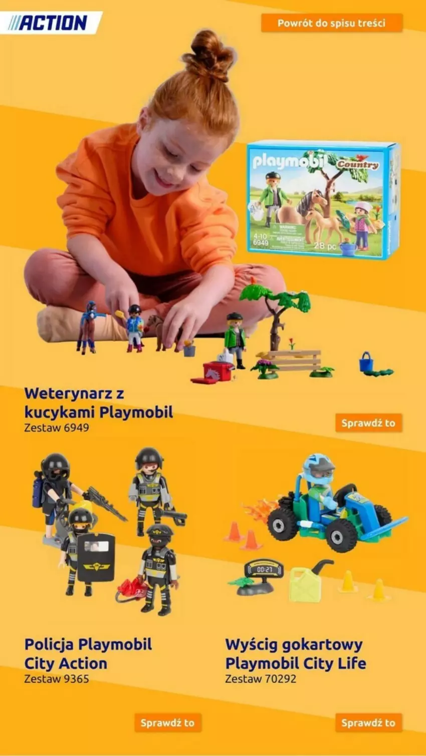 Gazetka promocyjna Action - ważna 15.11 do 21.11.2023 - strona 57 - produkty: Mobil, Playmobil