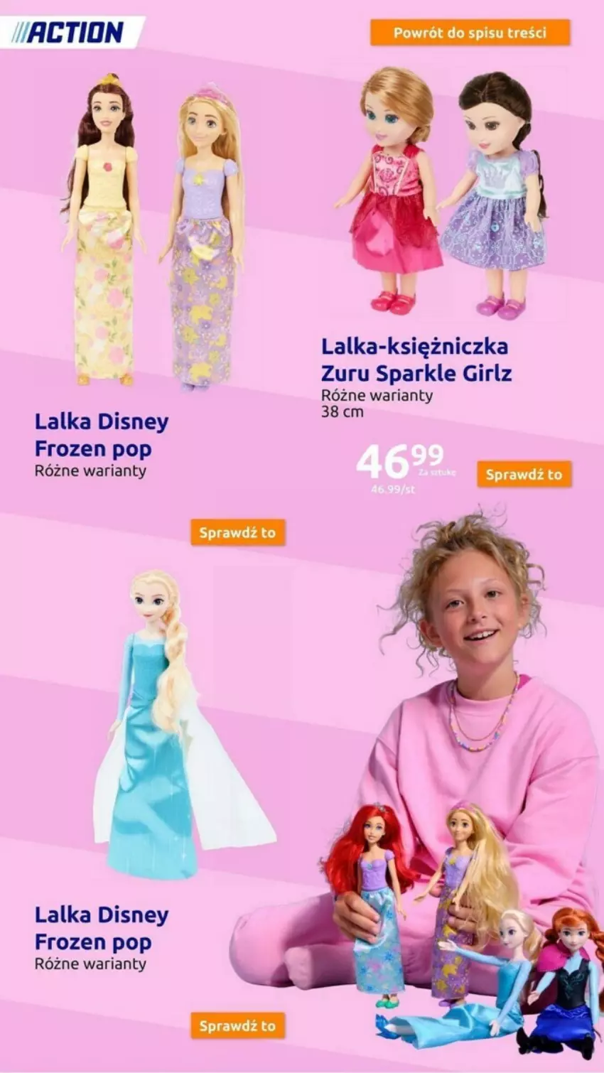 Gazetka promocyjna Action - ważna 15.11 do 21.11.2023 - strona 68 - produkty: Disney, Frozen, Lalka