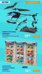Gazetka promocyjna Action - Gazetka - ważna od 21.11 do 21.11.2023 - strona 87 - produkty: Helikopter