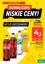 Gazetka promocyjna Dealz - Oszczędzaj każdego dnia! - Gazetka - ważna od 27.03 do 27.03.2024 - strona 3 - produkty: Kawa mielona, Kawa, Coca-Cola, Napój gazowany, Fanta, Jacobs, Sprite, Napój, Fa