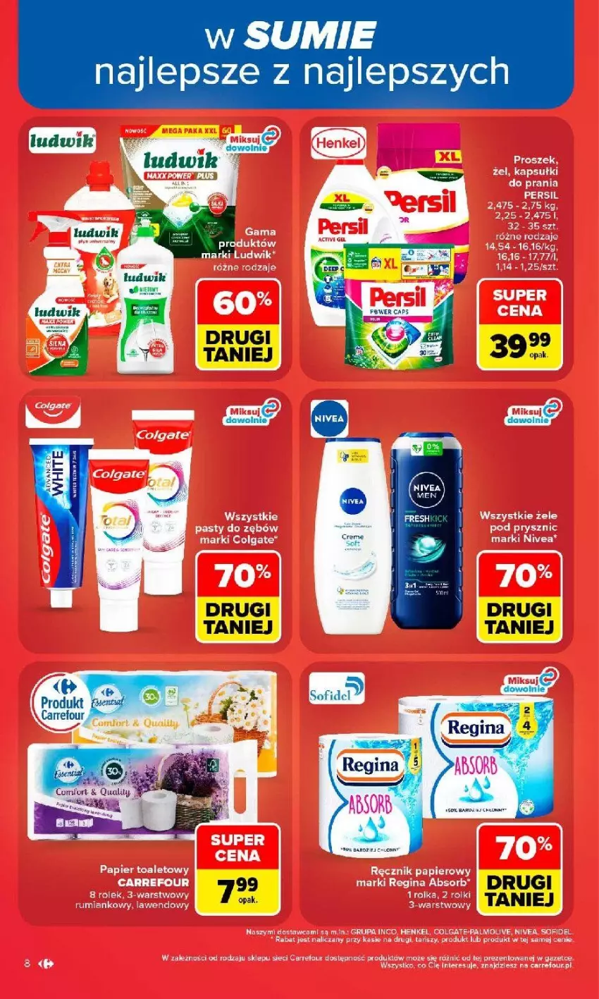 Gazetka promocyjna Carrefour - Gazetka Carrefour, Market w SUMIE najlpeszy, od poniedziałku - ważna 31.08 do 05.09.2026 - strona 10 - produkty: Fa, Ludwik