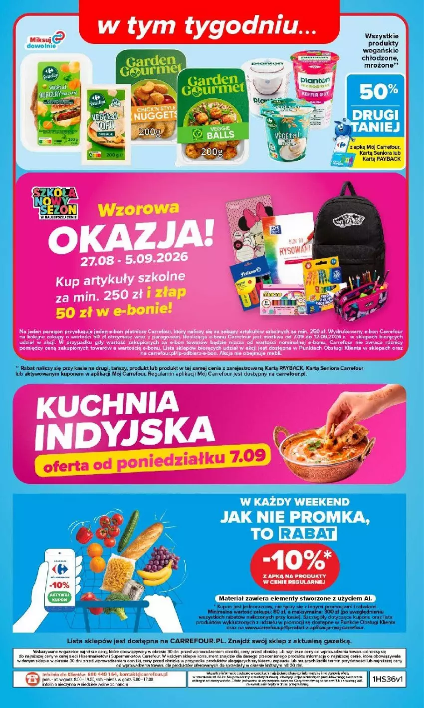 Gazetka promocyjna Carrefour - Gazetka Carrefour, Market w SUMIE najlpeszy, od poniedziałku - ważna 31.08 do 05.09.2026 - strona 44 - produkty: Fa, Laur, Mars