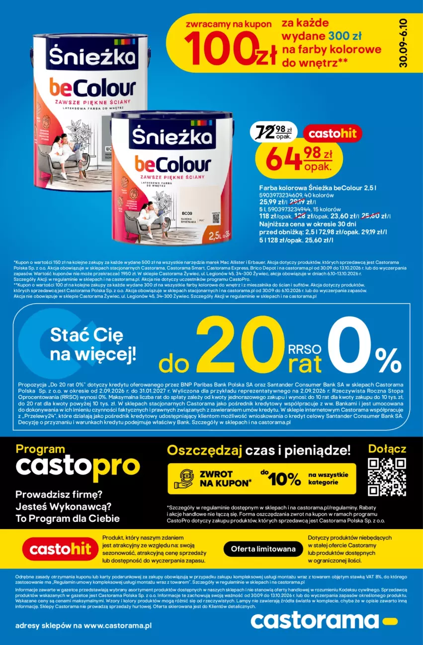 Gazetka promocyjna Castorama - Gazetka Narzędzia 30.09-13.10.2026 - ważna 30.09 do 13.10.2026 - strona 34