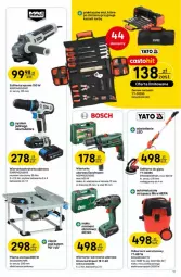 Gazetka promocyjna Castorama - Gazetka - ważna od 11.02 do 11.02.2025 - strona 5 - produkty: Odkurzacz, Wiertarka, Pilarka stołowa, Szlifierka kątowa, Wiertarkowkrętarka, Warka, Tarka, Wkręt, Wkrętarka, Szlifierka, Zestaw narzędzi, Odkurzacz warsztatowy