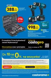 Gazetka promocyjna Castorama - Gazetka - ważna od 11.02 do 11.02.2025 - strona 8 - produkty: Rama, Wiertarkowkrętarka, Warka, Tarka, Dres, Wkręt, Wkrętarka, Astor, Zestaw narzędzi, HP