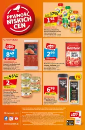 Gazetka promocyjna Auchan - Pewność Niskich Cen Moje - Gazetka - ważna od 04.09 do 04.09.2024 - strona 10 - produkty: Dawtona, Mus, Gin, Inka, Prosciutto, Leon, Szynka, Gourmet Gold, Mars, Pomidory, Pomidory krojone, Hortex