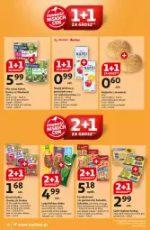 Gazetka promocyjna Auchan - Pewność Niskich Cen Moje - Gazetka - ważna od 04.09 do 04.09.2024 - strona 4 - produkty: Top, Sok, Ser, Sokołów, Kaktus, Kisiel, Kajzerka, Słodka Chwila, Lody, Sałat, Sezam, Napój