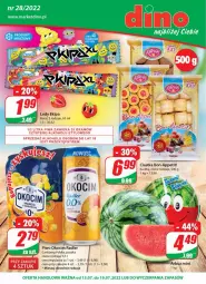 Gazetka promocyjna Dino - Gazetka - Gazetka - ważna od 19.07 do 19.07.2022 - strona 1 - produkty: Piwo, Ciastka, Koc, JBL, Lody, Carlsberg, Radler, Arbuz, Okocim
