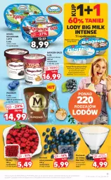 Gazetka promocyjna Kaufland - OFERTA TYGODNIA - Gazetka - ważna od 29.06 do 29.06.2022 - strona 11 - produkty: Big Milk, Lody, Maliny, Waga