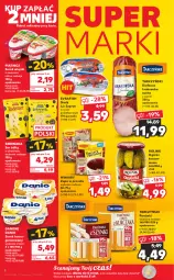 Gazetka promocyjna Kaufland - OFERTA TYGODNIA - Gazetka - ważna od 29.06 do 29.06.2022 - strona 4 - produkty: Serek wiejski, Sos, Ser, Danone, Piątnica, Ogórki konserwowe, Zupa, Kiełbasa krakowska, Parówki, Winiary, Serek homogenizowany, Tarczyński, Serek, Szprot, Rolnik, Szprot w sosie, Danio, Olej, Kiełbasa