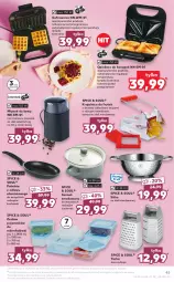 Gazetka promocyjna Kaufland - OFERTA TYGODNIA - Gazetka - ważna od 29.06 do 29.06.2022 - strona 45 - produkty: Młynek do kawy, Gra, Garnek, Młynek, Gofrownica, Pojemnik, Tarka, Sitko, Opiekacz do kanapek, Patelnia, Fa