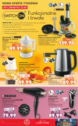 Gazetka promocyjna Kaufland - OFERTA TYGODNIA - Gazetka - ważna od 29.06 do 29.06.2022 - strona 46 - produkty: Piec, Top, Sok, Czajnik elektryczny, Rozdrabniacz, Czajnik, Pojemnik, Golarka, Suszarka