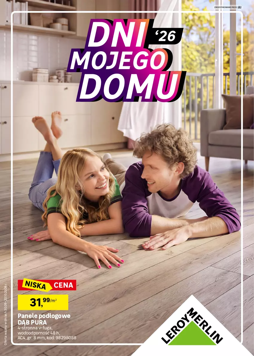 Gazetka promocyjna Leroy Merlin - Gazetka Leroy Merlin - ważna 30.09 do 20.10.2026 - strona 1 - produkty: Por, Pur