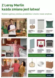 Gazetka promocyjna Leroy Merlin - Gazetka Leroy Merlin - Gazetka - ważna od 20.10 do 20.10.2026 - strona 2 - produkty: Tapeta, Piekarnik do zabudowy, Lustro LED, Beckers, Sok, Bursztyn, Whirlpool, Szafka pod umywalkę, Korpusy, Lack, Szafka, Designer Colour, Umywalka, Piekarnik, Drzwi, Poduszka, Lampa, Lustro, Lampa stołowa, Lakier, Lampa wisząca, Fa