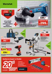 Gazetka promocyjna Leroy Merlin - Gazetka Leroy Merlin - Gazetka - ważna od 20.10 do 20.10.2026 - strona 36 - produkty: Odkurzacz, Por, Pilarka ukosowa, Kärcher, Szlifierka kątowa, Tran, Torba, Sport, Szlifierka, Bosch, Klucz udarowy, Control, Myjka ciśnieniowa