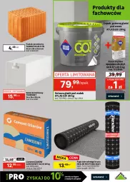 Gazetka promocyjna Leroy Merlin - Gazetka Leroy Merlin - Gazetka - ważna od 20.10 do 20.10.2026 - strona 41 - produkty: Klej elastyczny, Sok, Por, Mop, Geoflex, Klej, Wałek, LANA, Optima, Zaprawa klejowa, Cement, Podkład podłogowy, Podkład, Fa
