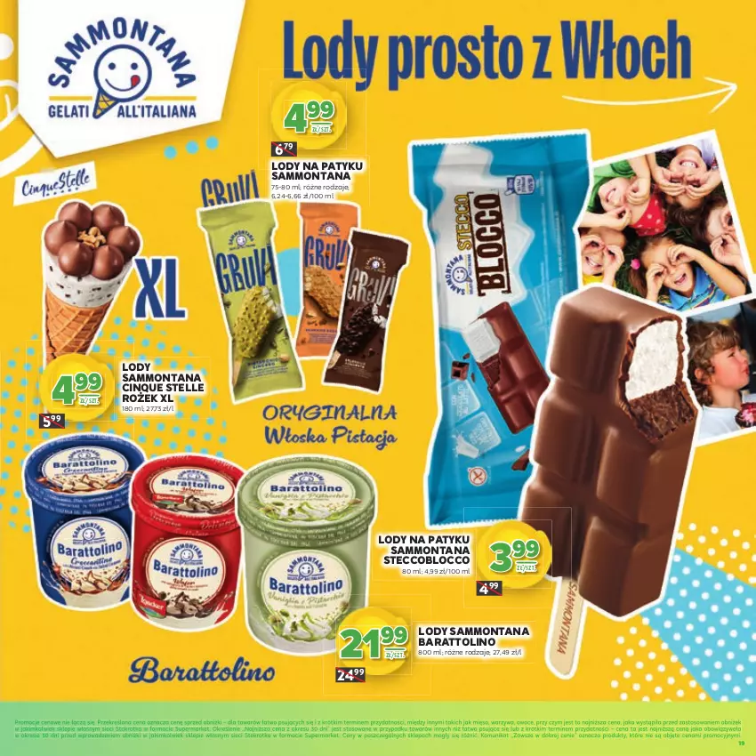 Gazetka promocyjna Stokrotka - Katalog Wiosenne Inspiracje! - ważna 26.02 do 11.03.2026 - strona 19 - produkty: Lody, Mięso, Owoce, Warzywa