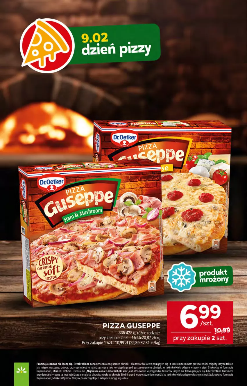 Gazetka promocyjna Stokrotka - Market - ważna 05.02 do 11.02.2026 - strona 23 - produkty: Mięso, Optima, Owoce, Pizza, Warzywa