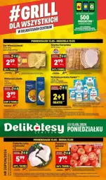 Gazetka promocyjna Delikatesy Centrum - Gazetka - ważna od 19.05 do 19.05.2024 - strona 1 - produkty: Kurczak, Lubella, Makaron, Ser, Rum, Por, Gra, Włoszczowski, Bell, Cars, Kask, Tran, Szynka, Bella, Orka, Pomidory