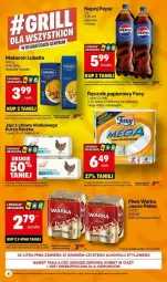 Gazetka promocyjna Delikatesy Centrum - Gazetka - ważna od 19.05 do 19.05.2024 - strona 16 - produkty: Piwa, Lubella, Makaron, Rum, Papier, Bell, Jaja, Dell, Pepsi, Ręcznik, Rolki, Foxy, Bella, Napój, Orka