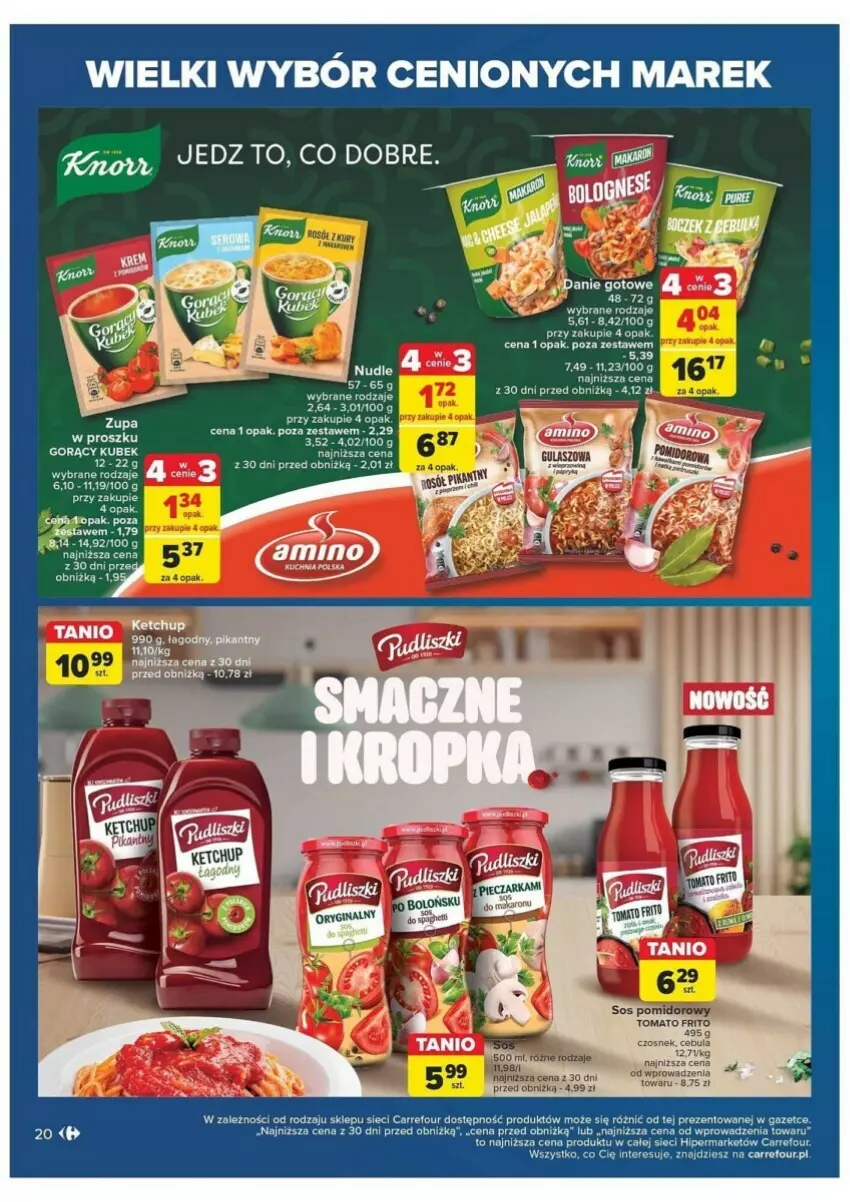 Gazetka promocyjna Carrefour - ważna 28.05 do 08.06.2024 - strona 13 - produkty: BIC, Cebula, Czosnek, Kubek, Sos, Sos pomidorowy, Zupa