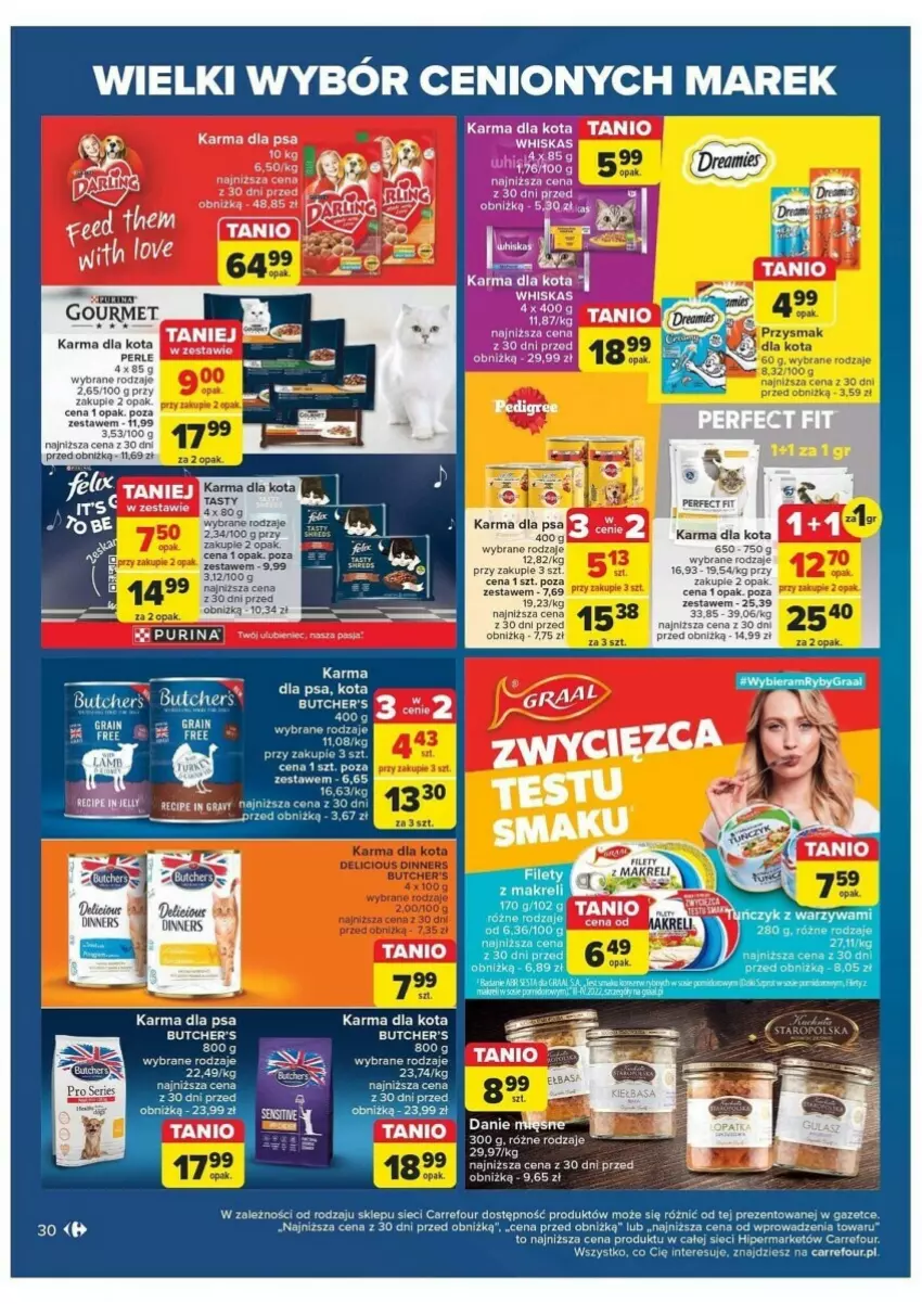 Gazetka promocyjna Carrefour - ważna 28.05 do 08.06.2024 - strona 24 - produkty: Bell, Butcher's, Fa, Por, Whiskas
