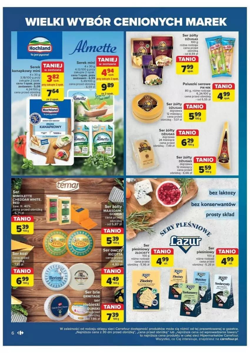 Gazetka promocyjna Carrefour - ważna 28.05 do 08.06.2024 - strona 53 - produkty: Cheddar, Mimolette, Por, Ser, Ser pleśniowy