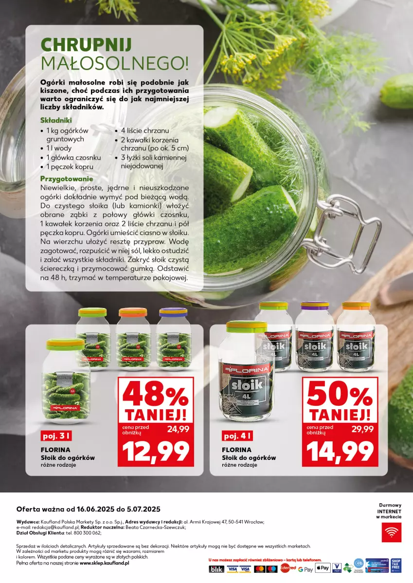 Gazetka promocyjna Kaufland - Kaufland - ważna 16.06 do 05.07.2025 - strona 14 - produkty: Chrzan, Dres, Gra, Grunt, Kawa, Sól, Wałek