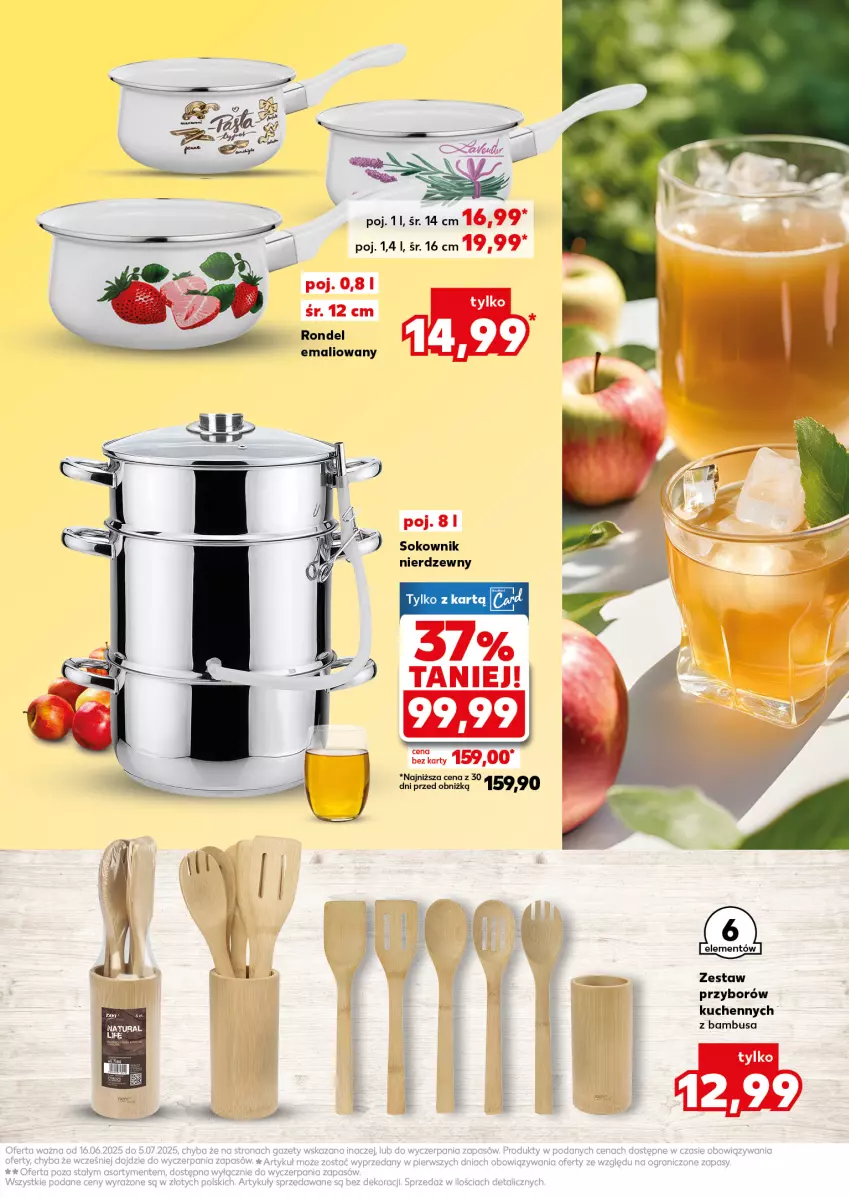 Gazetka promocyjna Kaufland - Kaufland - ważna 16.06 do 05.07.2025 - strona 7 - produkty: Rondel, Sok