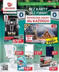 Gazetka promocyjna Selgros - Gazetka - ważna od 04.12 do 04.12.2024 - strona 1 - produkty: Top, Pur, Gra, Dzbanek, Papier, Rama, Brit, Tran, Samsung, Cappuccino, Telewizor, Brita, LG, HP, Fa