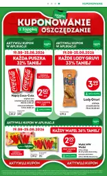 Gazetka promocyjna Żabka - gazetka-promocyjna-33-34-2026 - Gazetka - ważna od 25.08 do 25.08.2026 - strona 37 - produkty: Gin, Orzeszki, Rama, Coca-Cola, Tran, Lody, Orzeszki ziemne, Napój