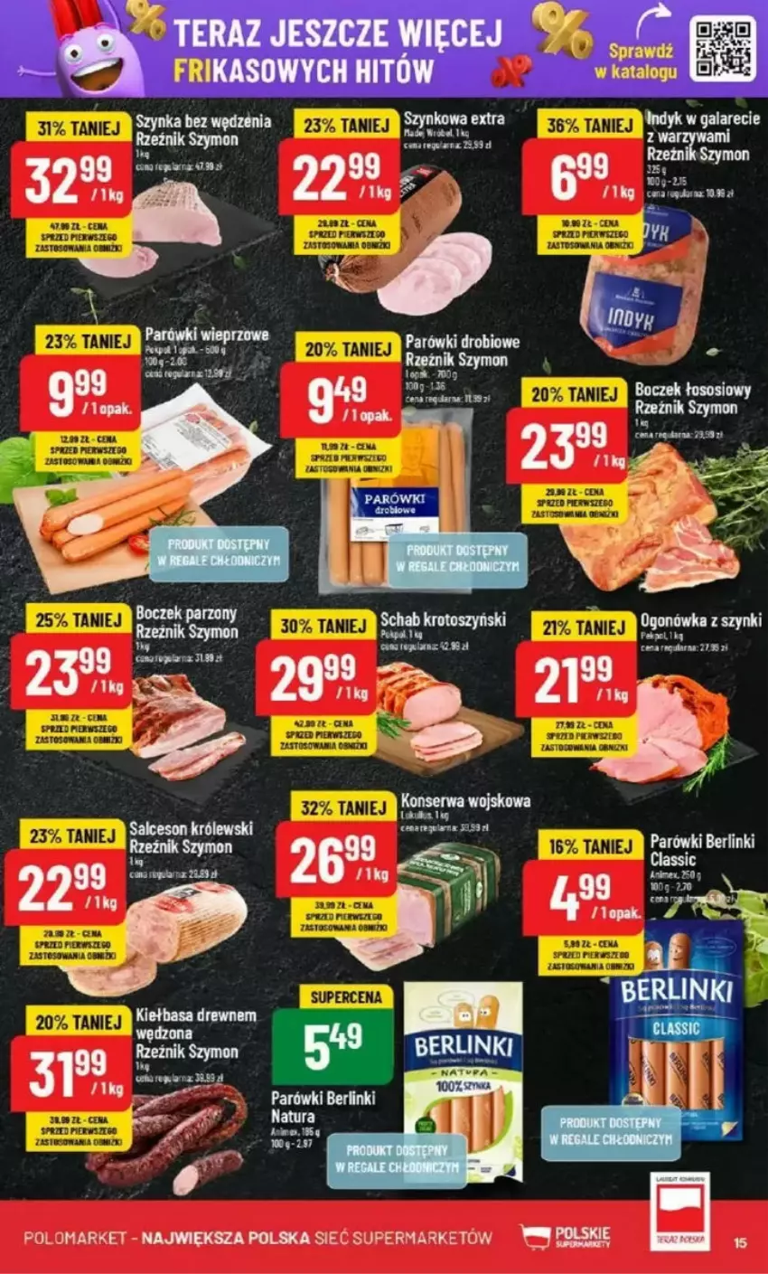 Gazetka promocyjna PoloMarket - ważna 05.03 do 11.03.2025 - strona 7 - produkty: Boczek, Fa, Gala, Kiełbasa, Ser, Sos, Szynka