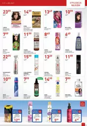 Gazetka promocyjna Drogerie Jawa - Gazetka - ważna od 04.08 do 04.08.2021 - strona 11 - produkty: Total Keratin, Ser, Rum, Pantene, Hegron, Schwarzkopf, Joanna, Wella, Syoss, Garnier, Lakier do włosów, Nivea, Lakier, Farba do włosów, Fa