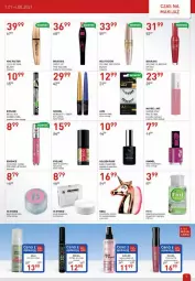 Gazetka promocyjna Drogerie Jawa - Gazetka - ważna od 04.08 do 04.08.2021 - strona 5 - produkty: Ser, Eveline, Bell, Maybelline, Maskara, Fusion, Lack, Max Factor, Bourjois, Maska, Szczoteczka, Lakier, Waciki, Fa