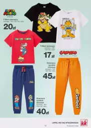Gazetka promocyjna Kik - Gazetka - ważna od 13.04 do 13.04.2025 - strona 5 - produkty: T-shirt, Dres, Dzieci, Spodnie, Spodnie dresowe