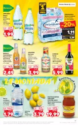 Gazetka promocyjna Kaufland - OFERTA TYGODNIA - Gazetka - ważna od 07.07 do 07.07.2021 - strona 17 - produkty: Lemoniada, Primavera, Cytryny, LANA, Prima, Miód, Syrop, Woda, Herbata, Napój