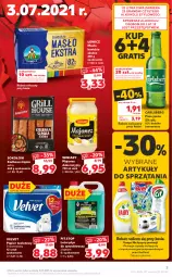 Gazetka promocyjna Kaufland - OFERTA TYGODNIA - Gazetka - ważna od 07.07 do 07.07.2021 - strona 3 - produkty: Piwa, Piwo, Majonez, Top, Sok, Gra, Papier, Sokołów, Winiary, Papier toaletowy, Velvet, Carlsberg, Piwo jasne, Płyn do spryskiwaczy, Waga, Masło, Kiełbasa, Kiełbasa śląska