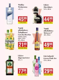 Gazetka promocyjna Biedronka - Czas na Toast - Gazetka - ważna od 24.07 do 24.07.2021 - strona 3 - produkty: Gin, Metaxa, Sheridan's, Wódka, Limonka, Wyborowa, Napój, Likier