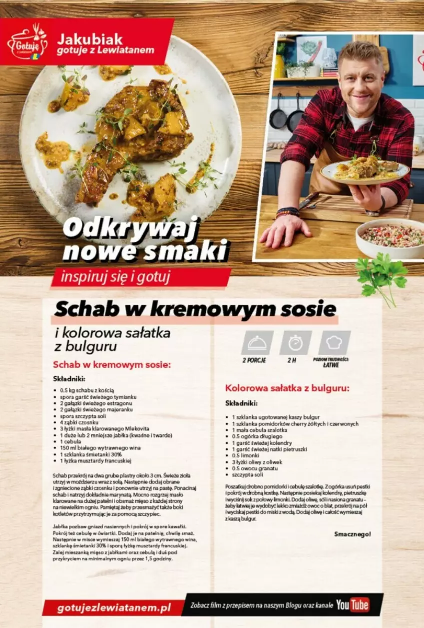 Gazetka promocyjna Lewiatan - ważna 17.12 do 24.12.2024 - strona 10 - produkty: Bulgur, Cebula, Cebula szalotka, Fa, Gra, Granat, Jabłka, Kawa, LG, Mięso, Mus, Pomidorki, Por, Sałat, Sałatka, Sok, Sól, Sos, Szal, Szklanka