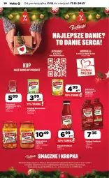 Gazetka promocyjna Netto - Artykuły spożywcze - Gazetka - ważna od 17.12 do 17.12.2023 - strona 10 - produkty: Ketchup, Koncentrat pomidorowy, Ser, Kukurydza konserwowa, Pudliszki, Groszek, Kukurydza, Danie gotowe