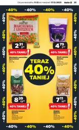 Gazetka promocyjna Netto - Artykuły spożywcze - Gazetka - ważna od 17.12 do 17.12.2023 - strona 25 - produkty: Marchewka, Migdały, Tera