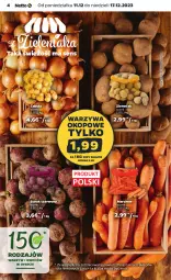 Gazetka promocyjna Netto - Artykuły spożywcze - Gazetka - ważna od 17.12 do 17.12.2023 - strona 4 - produkty: Cebula, Warzywa, Orka